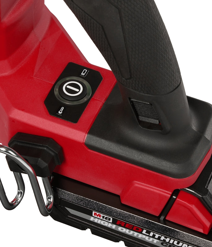 Milwaukee M18 FUEL 2843-22 Stapler Kit, Battery Included, 18 V, 3 Ah, 1/2 in W Crown, Fine Wire Staple, 60 Magazine