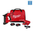 Milwaukee M18 FUEL 2843-22 Stapler Kit, Battery Included, 18 V, 3 Ah, 1/2 in W Crown, Fine Wire Staple, 60 Magazine