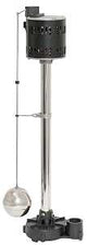 Superior Pump 92551 Sump Pump, 1-Phase, 3.06 A, 120 V, 0.5 hp, 1-1/2 in Outlet, 60 gpm, Iron/Stainless Steel