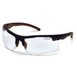 Carhartt Rockwood Anti-Fog Rockwood Safety Glasses Clear Lens Black Frame 1 pc