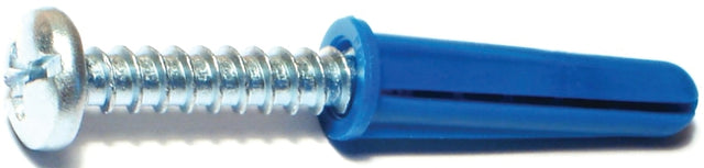 Midwest Fastener 21863 Ultimate Wall Anchor, 1-1/2 in L, Plastic, Pack of 5