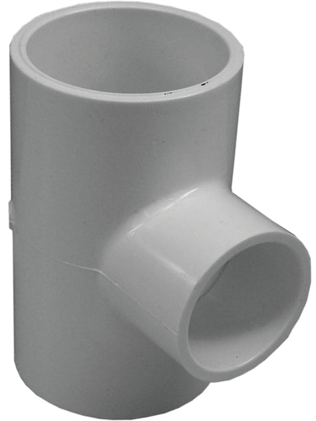 IPEX 035810 Reducing Tee, 2 x 2 x 1-1/2 in, Socket x Socket x Socket, PVC, SCH 40 Schedule