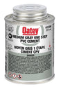 Oatey 31596 One-Step Cement, 236 mL Can, Liquid, Gray