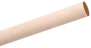 Waddell 6710UB Dowel Rod, 5/8 in Dia, 48 in L, Birchwood, Pack of 15