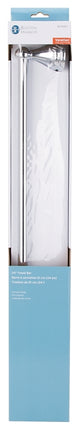 Boston Harbor L5024-26-103L Towel Bar, 24 in L Rod, Chrome, Surface