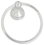 Boston Harbor L5060-26-103L Towel Ring, 6 in Dia Ring, Wall Mounting