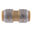 SharkBite Max Series UR016A4 Pipe Coupling, 3/4 in, Brass, 250 psi Pressure