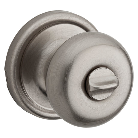Kwikset Signature Series 730H15RCLRCSBX Privacy Door Knob, Satin Nickel
