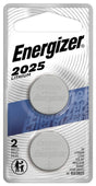 Energizer 2025BP-2 Coin Cell Battery, 3 V Battery, 170 mAh, CR2025 Battery, Manganese Dioxide, Lithium