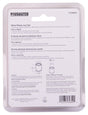 ProSource FE-50615-PS Furniture Leg Tip, Round, Plastic, White, 1 in Dia, 1 in H
