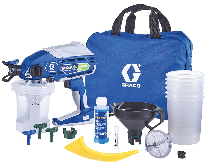 Graco 17D889 Electric TrueAirless Sprayer, 0.015 in Tip, 1500 psi