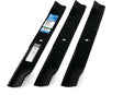Arnold 490-110-0159 Blade Set, 60 in L, For: Bad Boy, Dixie Chopper, Dixon, Exmark, Gravely and Hustler Tractors