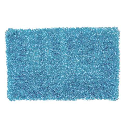 Sttelli Intermix 32 in. L X 20 in. W Blue Cotton/Polyester Bath Rug, Pack of 3