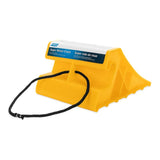 Camco USA 44475 Super Wheel Chock with Rope, Plastic, Yellow