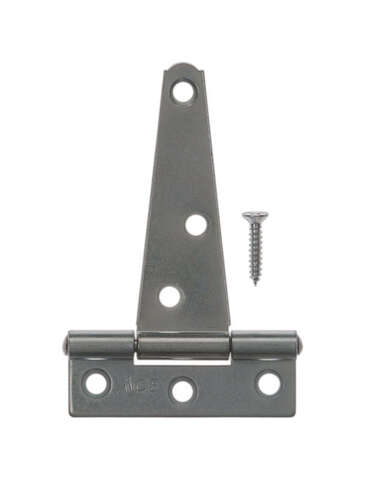 Ace 3 in. L Zinc-Plated Light Duty T Hinge 2 pk, Pack of 5