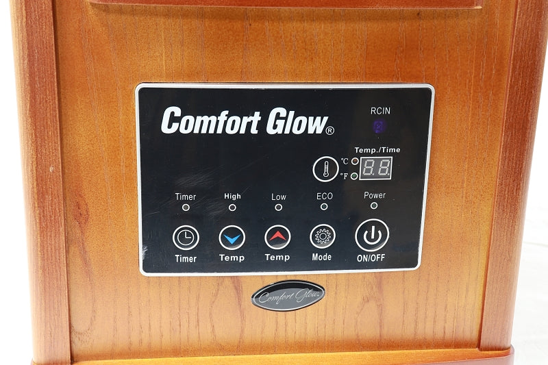 Comfort Glow QEH1500 Electric Heater, 15 A, 120 V, 1500 W, 5120 Btu, Dimensions : 18.7 in L x 13.2 in W x 17.6 in H
