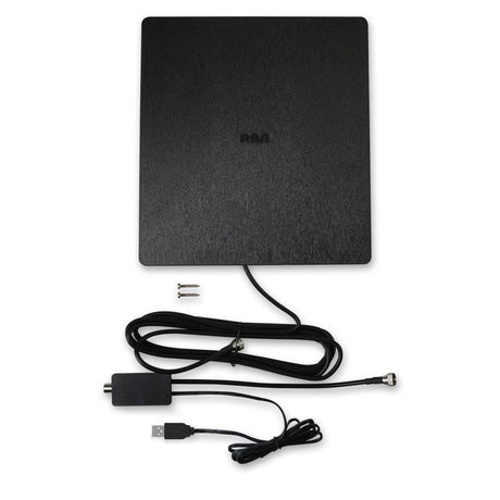 RCA Indoor HDTV Digital Amplified Flat Antenna 1 pk