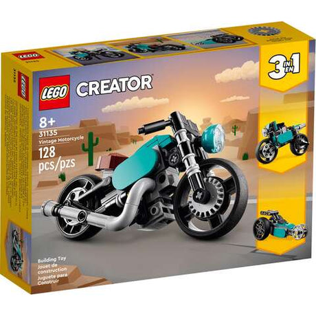 LEGO Creator Creator Vintage Motorcycle Multicolored 128 pc