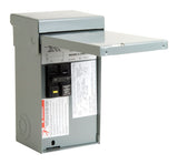 Square D 50 amps 120/240 V 2 space 4 circuits Bolt-On Mount Main Lug Load Center