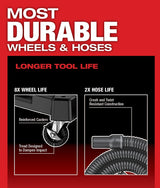 Milwaukee M18 FUEL 0910-20 Wet/Dry Vacuum, 6 gal, 87 cfm Air, Cartridge, 18 V