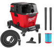 Milwaukee M18 FUEL 0910-20 Wet/Dry Vacuum, 6 gal, 87 cfm Air, Cartridge, 18 V
