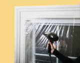 Frost King V75H Indoor Shrink Window Kit, 62 in W, 0.75 mil Thick, 210 in L, Plastic, Crystal Clear, 1/PK