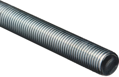 National Hardware 179663 Threaded Rod, 1-8 Thread, 72 in L, A Grade, Steel, Zinc, UNC Thread