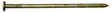 ProFIT 0065178 Sinker Nail, 10D, 2-7/8 in L, Vinyl-Coated, Flat Countersunk Head, Round, Smooth Shank, 1 lb