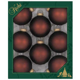 Christmas By Krebs Mustang Velvet Ball Ornament 2-5/8 in., Pack of 12