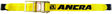 Ancra 500 Series 49346-10 Strap, 4 in W, 27 ft L, Polyester, Yellow, 5400 lb Working Load, Hook End