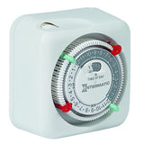 Intermatic Indoor 24 Hour Mechanical Timer 125 V White