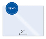 Centurion 1191998 Price Channel Chip, Clear, 2 in L x 1-3/16 in W Dimensions, Plastic, For: Paper and Adhesive Labels