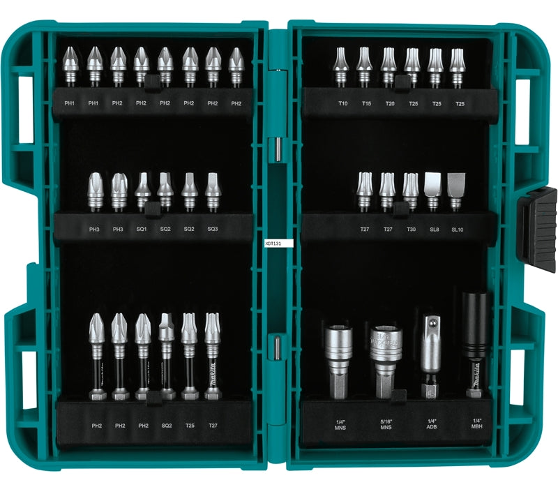 Makita Impact XPS E-01666 Impact Bit Set, 35-Piece, Steel