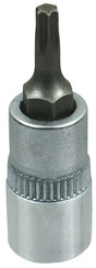 Vulcan 55050026SD Star Bit Socket, T10 Tip, Chrome