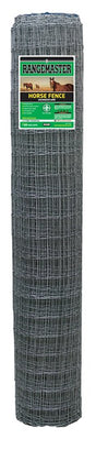 Rangemaster 6793 Horse Fence, 2 x 4 in Stay Spacing, 100 ft L, 60 in H, Galvanized, Class 1