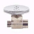 Plumb Pak PP20062LF Shut-Off Valve, Straight Valve, 1/2 x 3/8 in Connection, Sweat x Compression, Brass Body