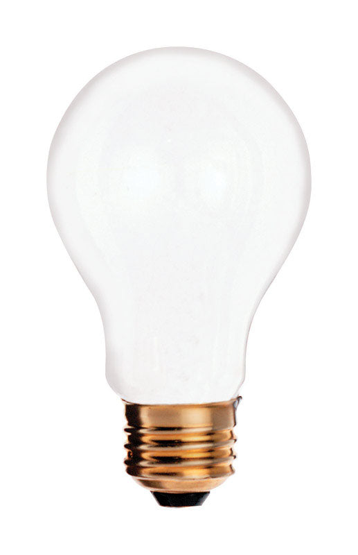 Satco 25 W A19 A-Line Incandescent Bulb E26 (Medium) Soft White 2 pk