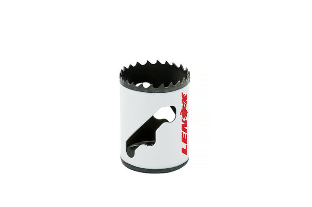 Lenox Speed Slot 3002424L Hole Saw, 38 mm Dia, 1-1/2 in D Cutting, 5/8-18 Arbor, 4/5 TPI, Bi-Metal Cutting Edge