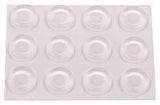 ProSource FE-50762A-PS Furniture Bumper Pad, 1/2 in, Dome, PU