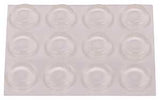 ProSource FE-50762B-PS Furniture Bumper Pad, 1/2 in, Disk, PU