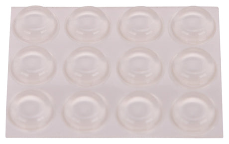 ProSource FE-50762B-PS Furniture Bumper Pad, 1/2 in, Disk, PU