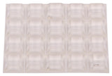 ProSource FE-50770-PS Furniture Bumper Pad, 1/2 in, Square, PU