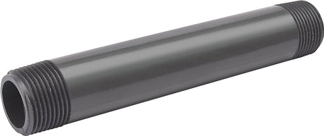 B & K 404-480 Pipe Nipple, 3/4 in, PVC, Gray, SCH 80 Schedule, 48 in L