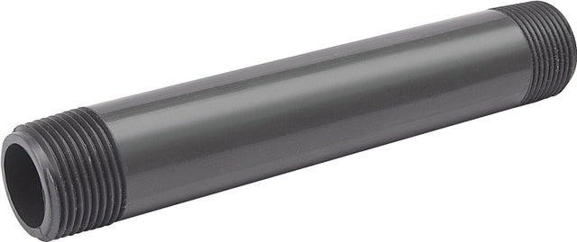 B & K 404-480 Pipe Nipple, 3/4 in, PVC, Gray, SCH 80 Schedule, 48 in L