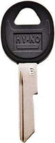 Hy-Ko 12005B49 Key Blank, Brass, Nickel, B49 Key Number, Pack of 5