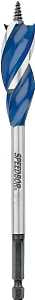 Irwin Speedbor 3041014 Auger Boring Bit, 9/16 in Dia, 6 in OAL, Tapered Flute, 3-Flute, 1/4 in Dia Shank, Hex Shank