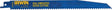 Irwin 372956P5 Reciprocating Saw Blade, 2 in W, 9 in L, 6 TPI, Cobalt/Steel Cutting Edge