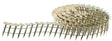 Senco M003106 Roofing Nail, 1-3/4 in L, Galvanized Steel, Full Round Head, Smooth Shank