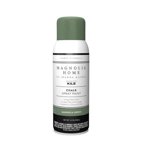 Magnolia Home by Joanna Gaines Kilz Matte Magnolia Green Sprayable Chalk Paint 12 oz, Pack of 6