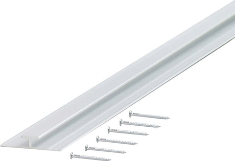 M-D 67165 Moulding Divider, 96 in D, 1-3/8 in W, Aluminum